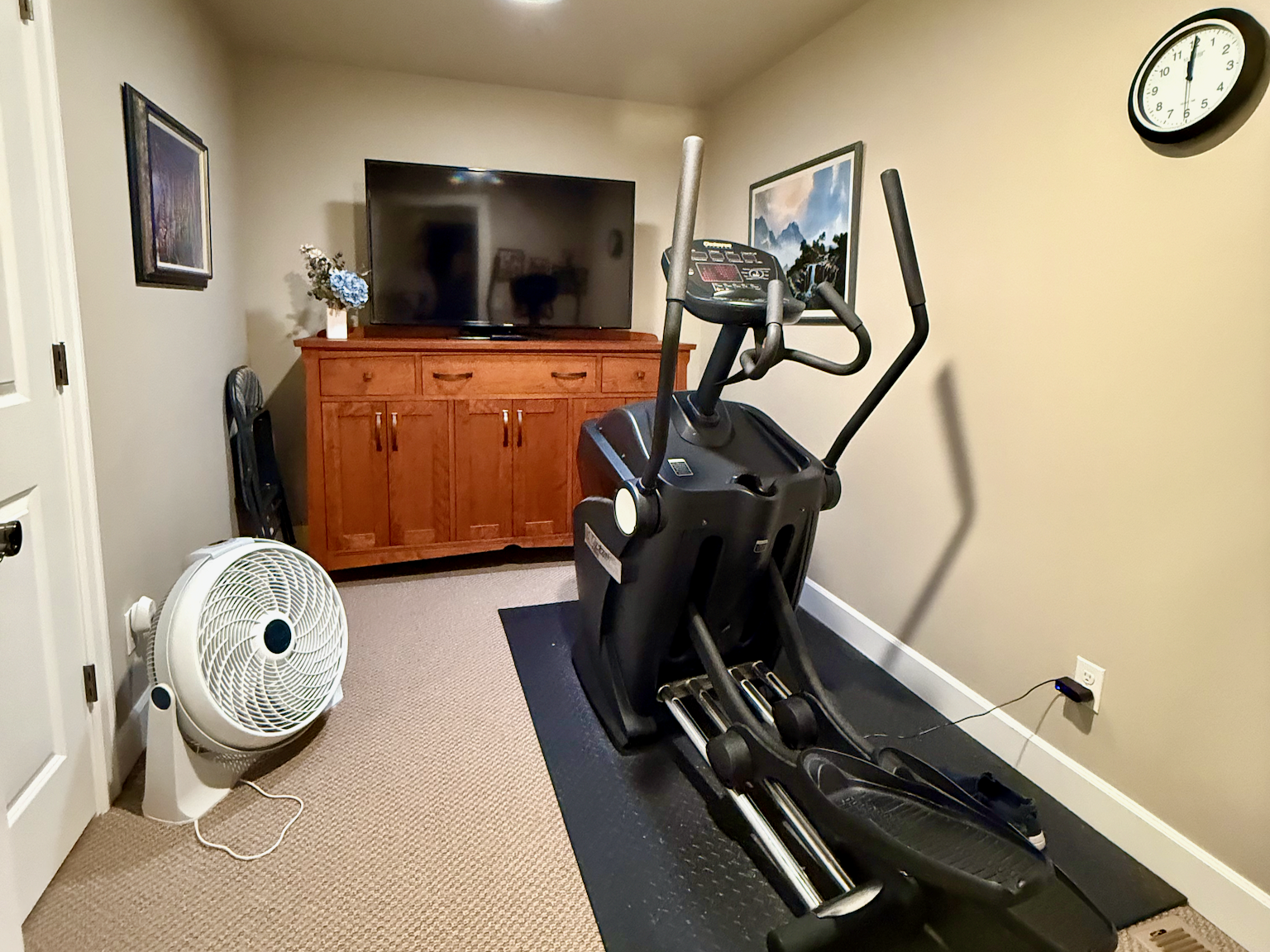 Upstairs Exercise/Office Room